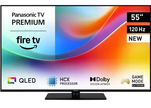 Televizor QLED Panasonic 139 cm (55inch) TV-55W85BEZ, Ultra HD 4K, Smart TV, WiFi, CI+