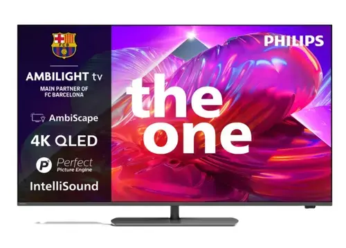 Televizor QLED Philips 165 cm (65inch) 65PQS9001/12, Ultra HD 4K, Smart TV, WiFi, CI