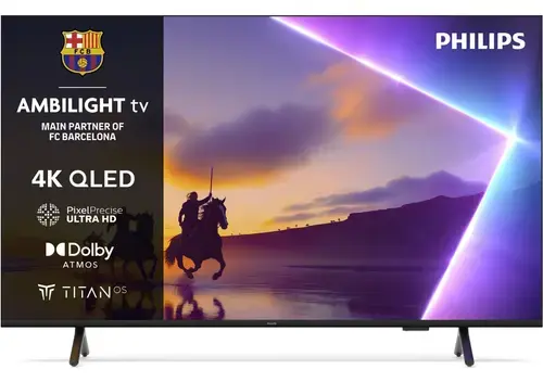 Televizor QLED Philips 216 cm (85inch) 85PUS8510/12, Ultra HD 4K, Smart TV, Ambilight TV, WiFi