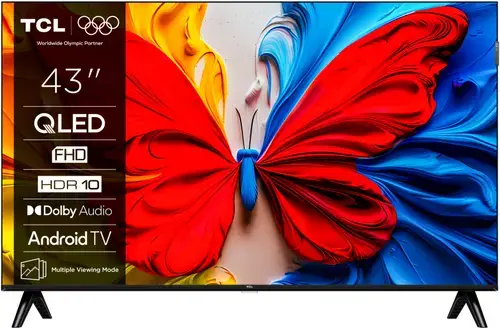 Televizor QLED TCL 109 cm (43inch) 43S51K, Full HD, Smart TV, WiFi, CI