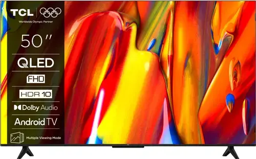 Televizor QLED TCL 127 cm (50inch) 50V5C, Full HD, Smart TV, WiFi, CI+