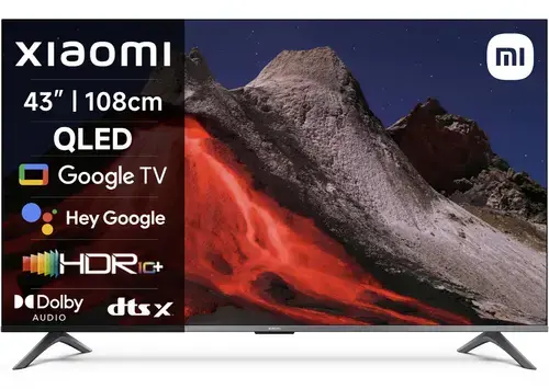 Televizor QLED Xiaomi 109 cm (43inch) A Pro, Ultra Hd 4K, Smart TV, WiFi