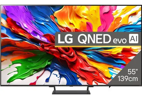 Televizor QNED MiniLED LG 139 cm (55inch) 55QNED93A6A, Ultra HD 4K, Smart TV, WiFi, CI+