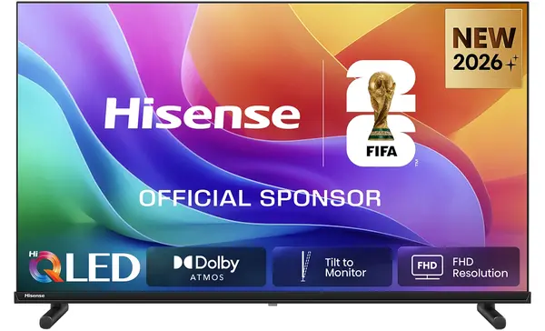 Televizor Smart Hisense - 32A5S, 32'', QLED, FHD, negru