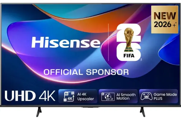 Televizor smart Hisense - 43A6S, 43", 4K, DLED, HDR 10+, HLG, Dolby Vision, negru