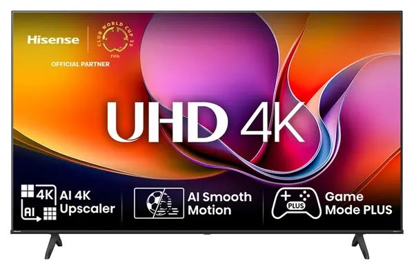 Televizor smart Hisense - 50A6Q, 50'', 4K UHD, DLED, AI 4K Upscaler, negru