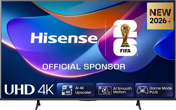 Televizor Smart Hisense - 55A6S, 55'', DLED, 4K Ultra HD, DLED, AI 4K Upscaler, Dolby Vision-Atmos, 2x10W DTS Virtual X, negru