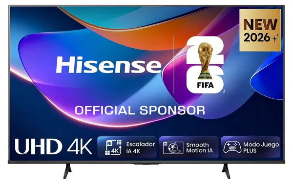 Televizor Smart Hisense - 65A6S, 65'', 4K Ultra HD, DLED, AI 4K Upscaler, Dolby Vision-Atmos 2x10W DTS Virtual X, negru
