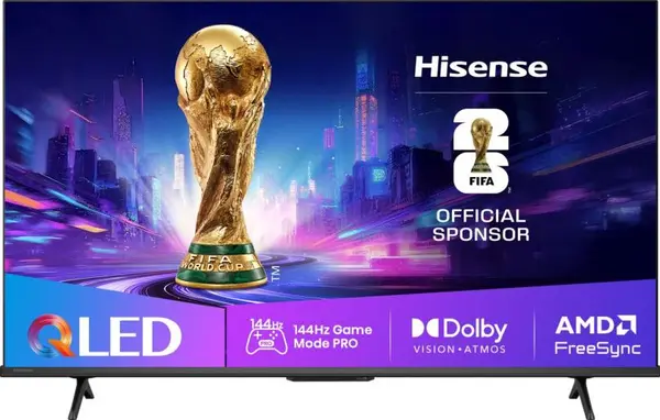 Televizor smart Hisense - E7Q Pro, 43'', 4K, QLED, 144Hz Game Mode PRO, negru