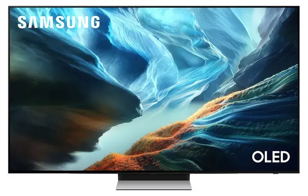 Televizor smart Samsung - QE55S90H, 55", OLED, 4K, NQ4 AI Gen3, Motion Xcelerator 165Hz (VRR), FreeSync Premium Pro, LaserSlim Design, negru