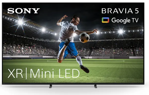 Televizor smart Sony - BRAVIA 5 K-65XR55B, 65'', 4K, Mini LED, 120Hz, XR Processor, Dolby Vision-Atmos, 360 Audio, 4x10W, negru