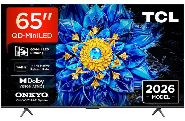 Televizor Smart TCL - P8L 75P8L, 75'', QD-Mini LED, 4K, negru