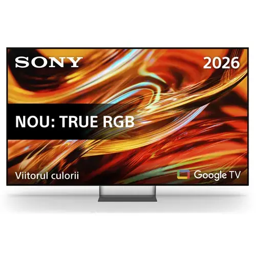 Televizor True RGB LED Sony BRAVIA XR 7 II 139 cm (55inch) 55XR75M2, Smart Google TV, 4K Ultra HD, 120Hz, Clasa E (Model 2026)