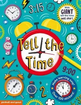 Tell The Time Sticker Book, Paperback/Chez Picthall