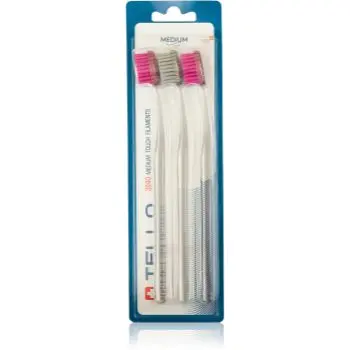 TELLO 3940 Medium 3pack perie de dinti