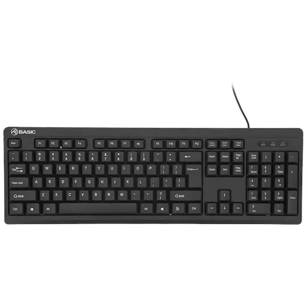 Tellur Tastatura cu fir Tellur US layout, USB, butoane 104, negru