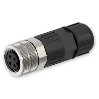 TELTONIKA Conector TELTONIKA NET ACC CONNECTOR M12 A TYPE/4-PIN FEM, M12 A-Type, 4 pini, Mama