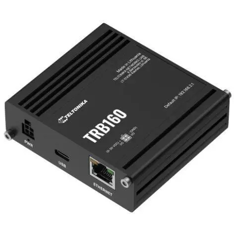 TELTONIKA Gateway celular TELTONIKA NET GATEWAY LTE/4G I/O/TRB160, 4G LTE Cat 6, Gigabit Ethernet, I/O