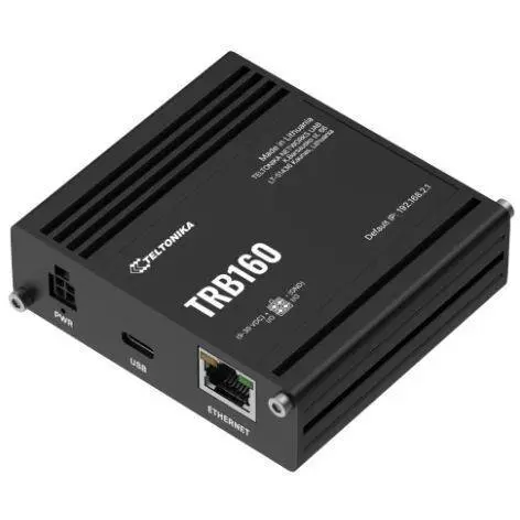 TELTONIKA Gateway celular TELTONIKA NET GATEWAY LTE/4G I/O/TRB160, 4G LTE Cat 6, Gigabit Ethernet, I/O