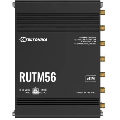 TELTONIKA Router industrial TELTONIKA, Dual 5G, Wi-Fi 5, 5x Gigabit Ethernet