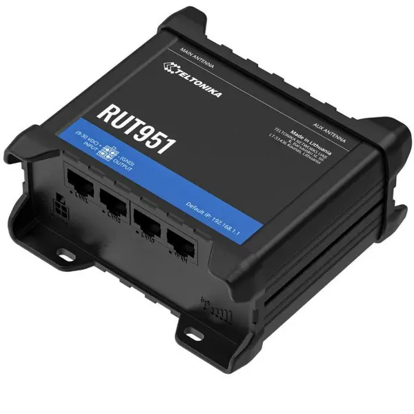TELTONIKA Router TELTONIKA, 4G LTE, Wi-Fi 4, Dual SIM, 4x Fast Ethernet