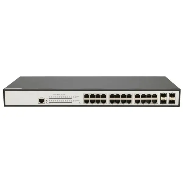 TELTONIKA Switch Teltonika EXTRALINK ZEUS 24-port GbE Managed 400W PoE Switch, 4x SFP Up-Link, 24x GbE PoE, 4x SFP, 400W PoE