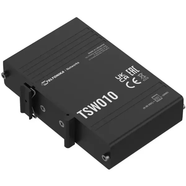 TELTONIKA Switch Teltonika TSW010, PoE Pasiv, 5x RJ45 100 Mb/s