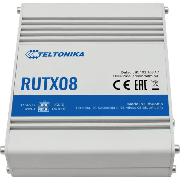 TELTONIKA Teltonika RUTX08 router cu fir Gigabit