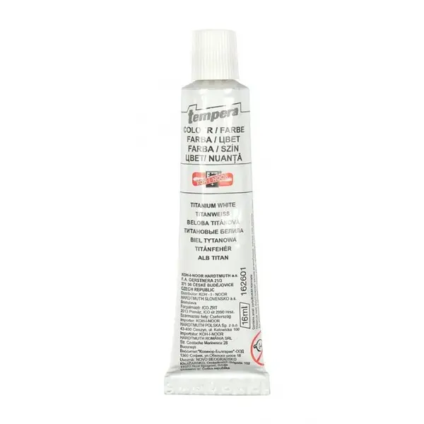Tempera Koh-i-noor Alb 16 ml - engros