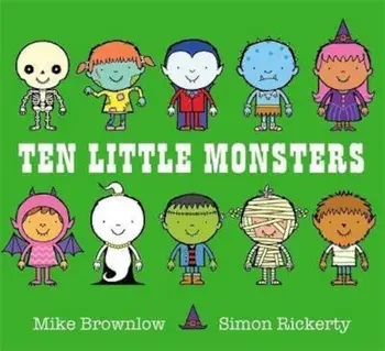 Ten Little Monsters, Paperback/Mike Brownlow