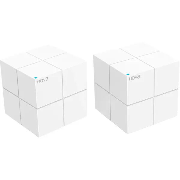 tenda Sistem wireless mesh Tenda Nova MW6, MU-MIMO, Gigabit, kit cu 2 noduri wireless