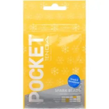 Tenga Pocket Spark Beads masturbator de unică folosință