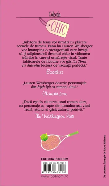 Tenis cu diavolul | Lauren Weisberger