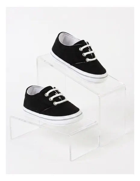 Tenisi bebe, First Steps, cu negru