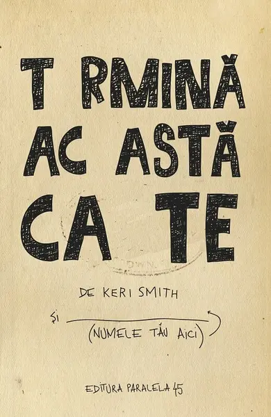 Termina aceasta carte