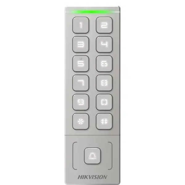 Terminal control acces standalone Hikvision DS-K1T809MWX, PIN/Card M1 , WiFi, Wiegand 26/34, Alarma
