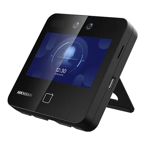 Terminal recunoastere faciala Hikvision 2MP LCD 4.3 inch Wi-Fi M1 card audio bidirectional DS-K1T343MWX