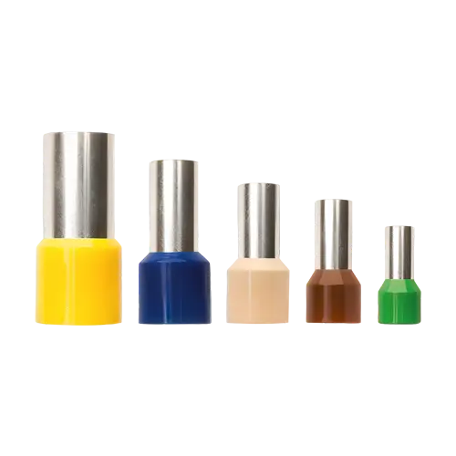 Terminale izolate pentru cablurile electrice, sectiune transversala 2.50mmp, 500buc/set PKY-2025