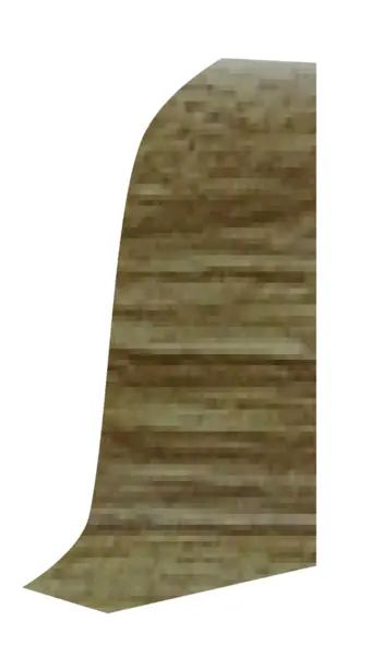 Terminatie dreapta plinta Korner LP55 stejar rustic