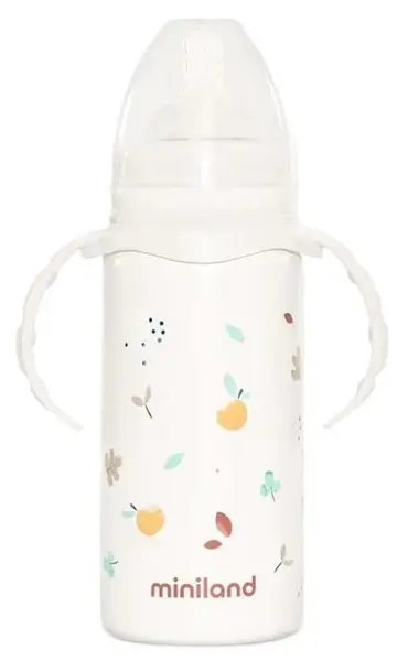 Termo cană cu tetină Miniland - Valencia, 240 ml