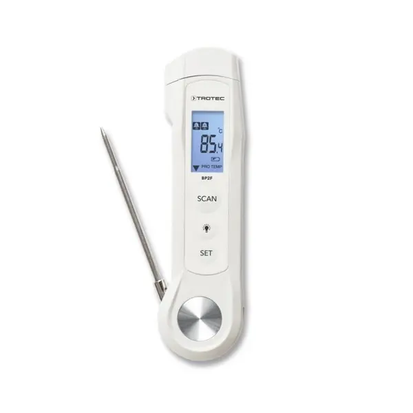 Termometru de bucatarie cu infrarosu Trotec BP2F, Alarma sonora, Protectie IP65