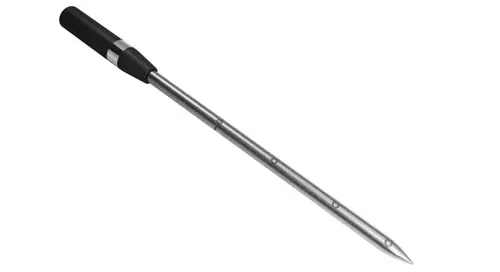 Termometru de carne BOSCH HEZ32WA00, lavabil, Inox (Negru/Argintiu)