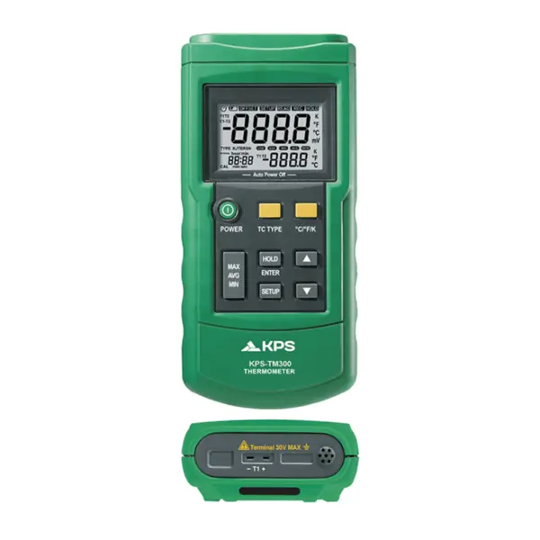 Termometru digital cu 1 canal -200-1372 ºC - KPS TM300