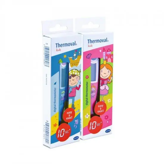 Termometru digital Thermoval Kids, 10 secunde timp masurare, Hartmann
