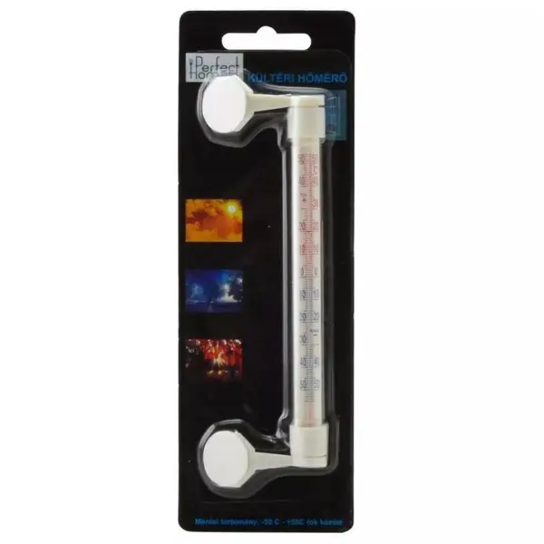 Termometru din Plastic pentru Exterior, 22 cm, Perfect Home
