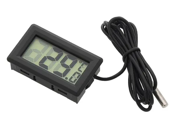 Termometru interior clasic universal cu afișaj LCD - 50 ~ + 70 ° C