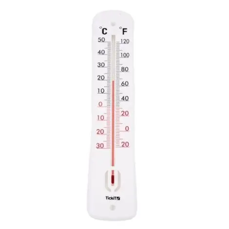 Termometru mare interior-exterior, pentru gradinita si scoala