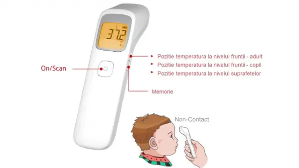 Termometru non-contact 3 in 1 TaiDoc TD1242