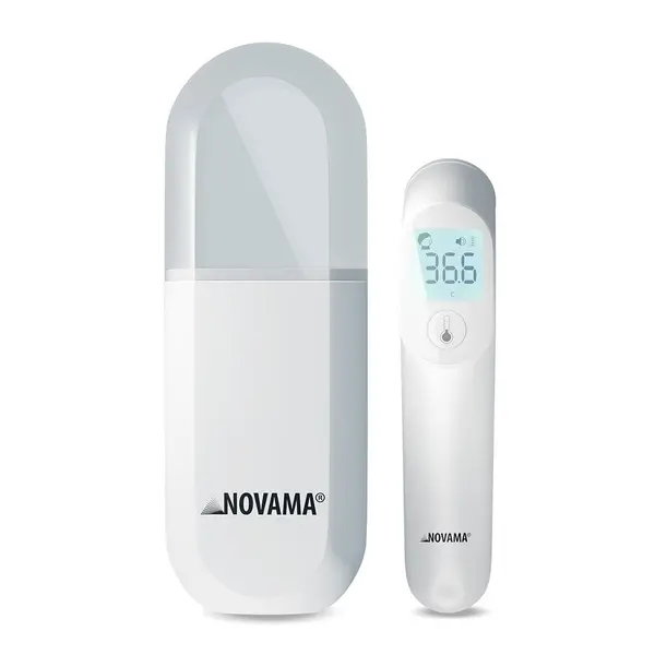 Termometru non contact Novama NC Pro pentru masurarea temperaturii corpului si a suprafetelor cu memorie pentru 12 masuratori