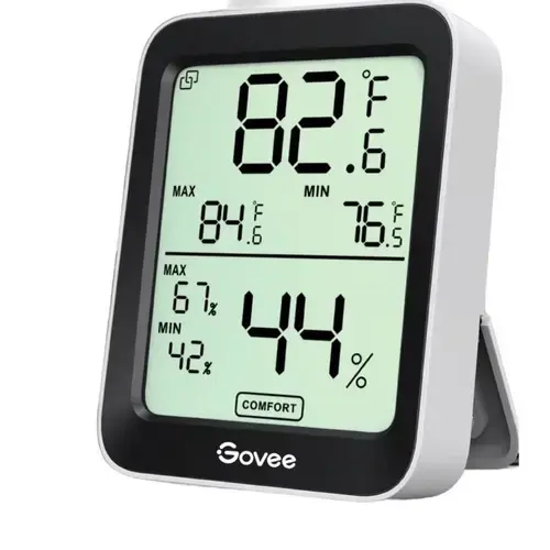 Termometru si Higrometru de camera Govee H5075, Bluetooth, Indicator confort termic